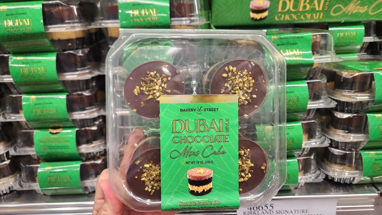 Bakery Street DUBAI Style Chocolate Mini Cake from Costco