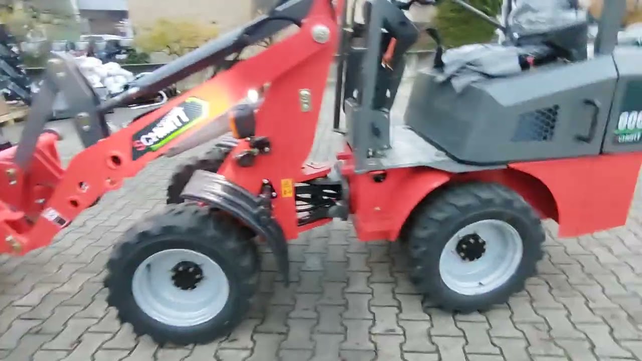 Hubtest Radlader 606 , Hubtest Elektrolader , E Lader 606 , Elektrolader 606,