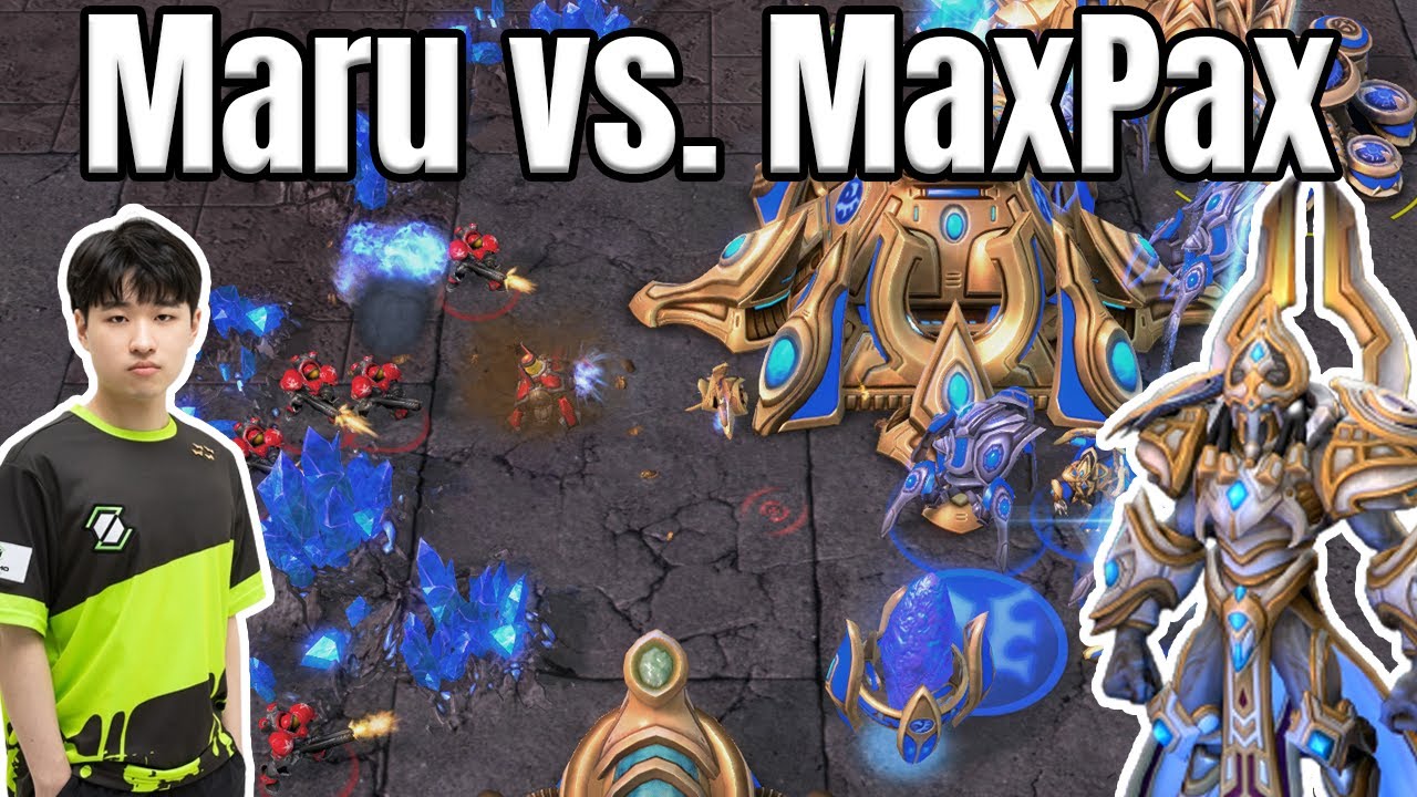 Maru and MaxPax Play a GOD TIER TvP bo3 in Master's Coliseum 6
