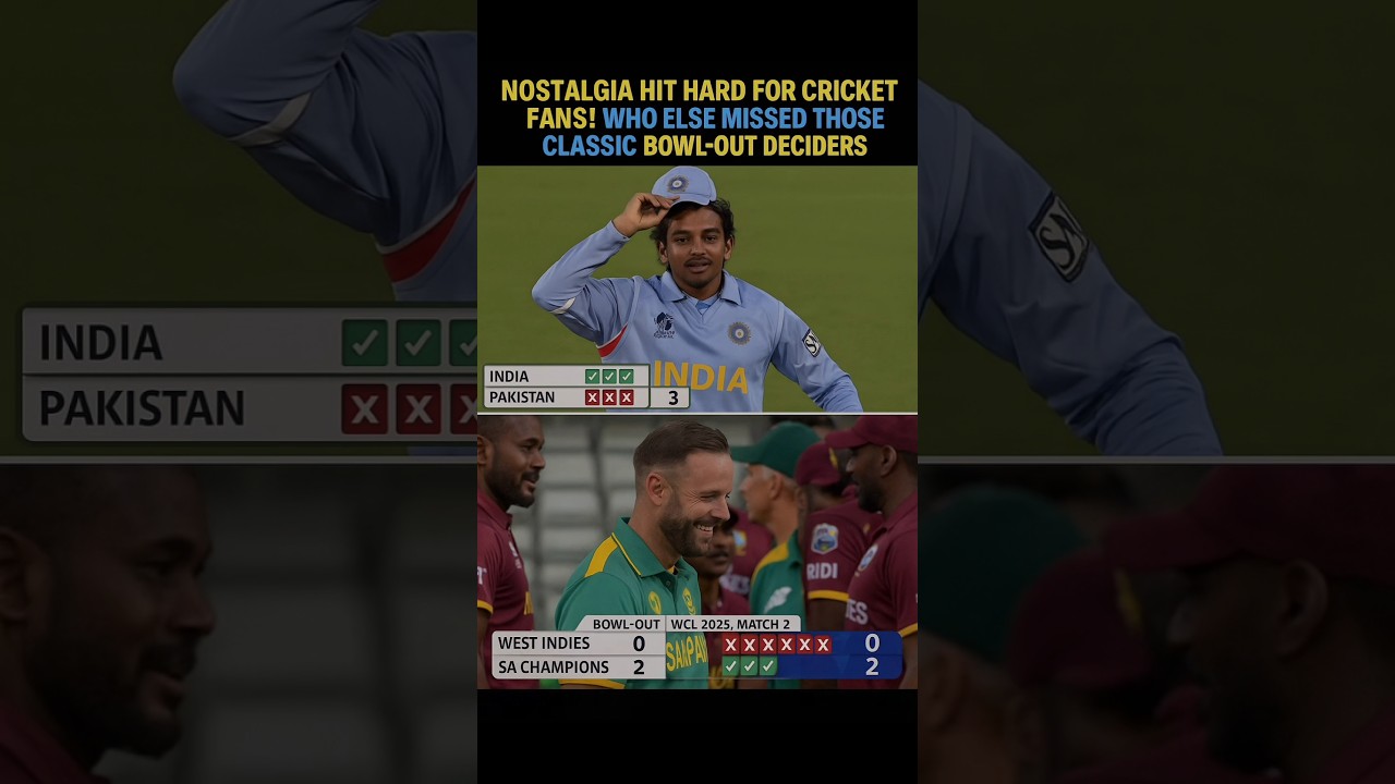 Unforgettable Cricket Bowl-Outs! 🇮🇳 vs 🇵🇰 & WCL 2025 Thriller | Ultimate Nostalgia for Fans!
