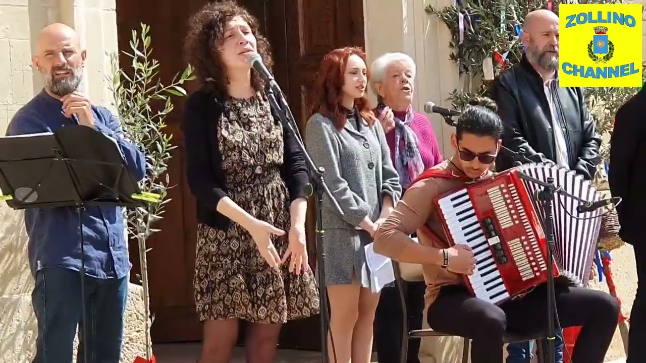 ZOLLINO - 02/04/2023 - La 'Passione di Cristo' in lingua grika interpretata da cantori locali