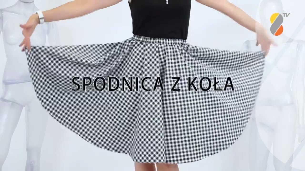 JAK ZROBIĆ? Spódnica z koła