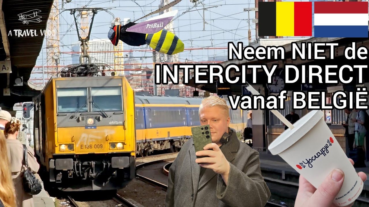 ERNSTIGE VERTRAGING MET NS IN BELGIË | Intercity Direct TRAXX + ICR trip report NL | 