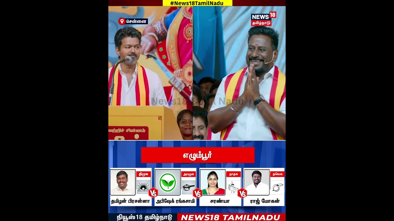 TVK Raj Mohan Contesting In Egmore | எழும்பூர் தனி தொகுதியில் ராஜ்மோகன் போட்டி | N18S