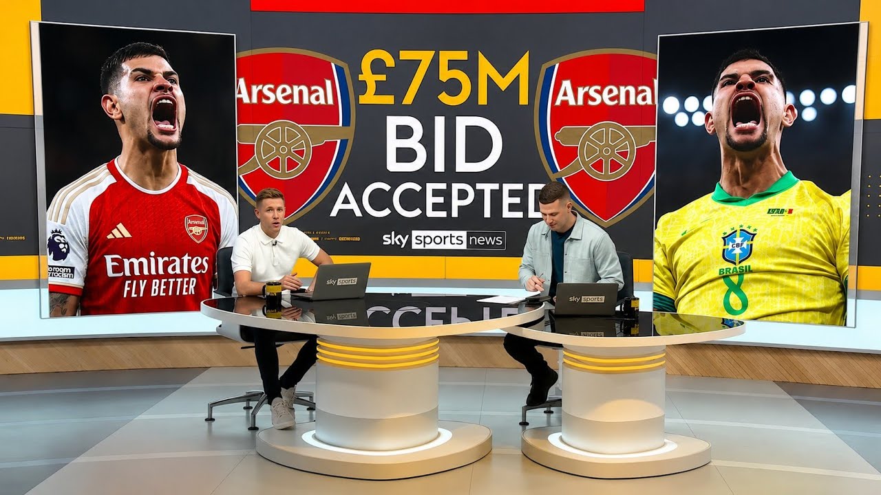ARSENAL CLOSE IN! &pound;75M Bruno Guimar&atilde;es Transfer | Fabrizio Romano Here We Go Soon Arsenal Transfer 