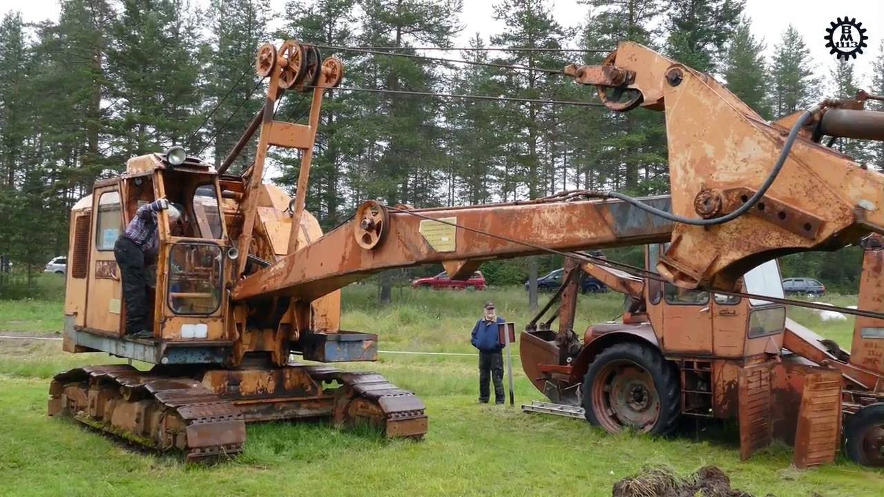 NCK 305 Lingrävare - cable backhoe