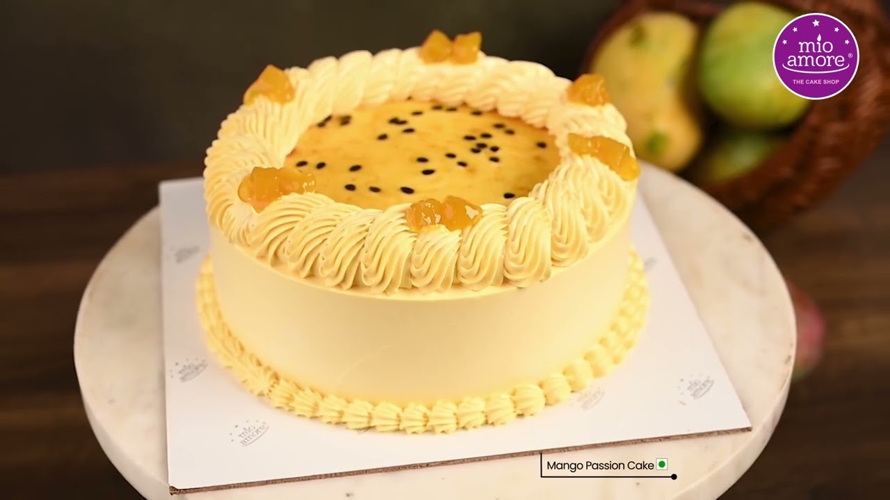 Mango passion Cake | Aamore Tropical Treats | Mio Amore