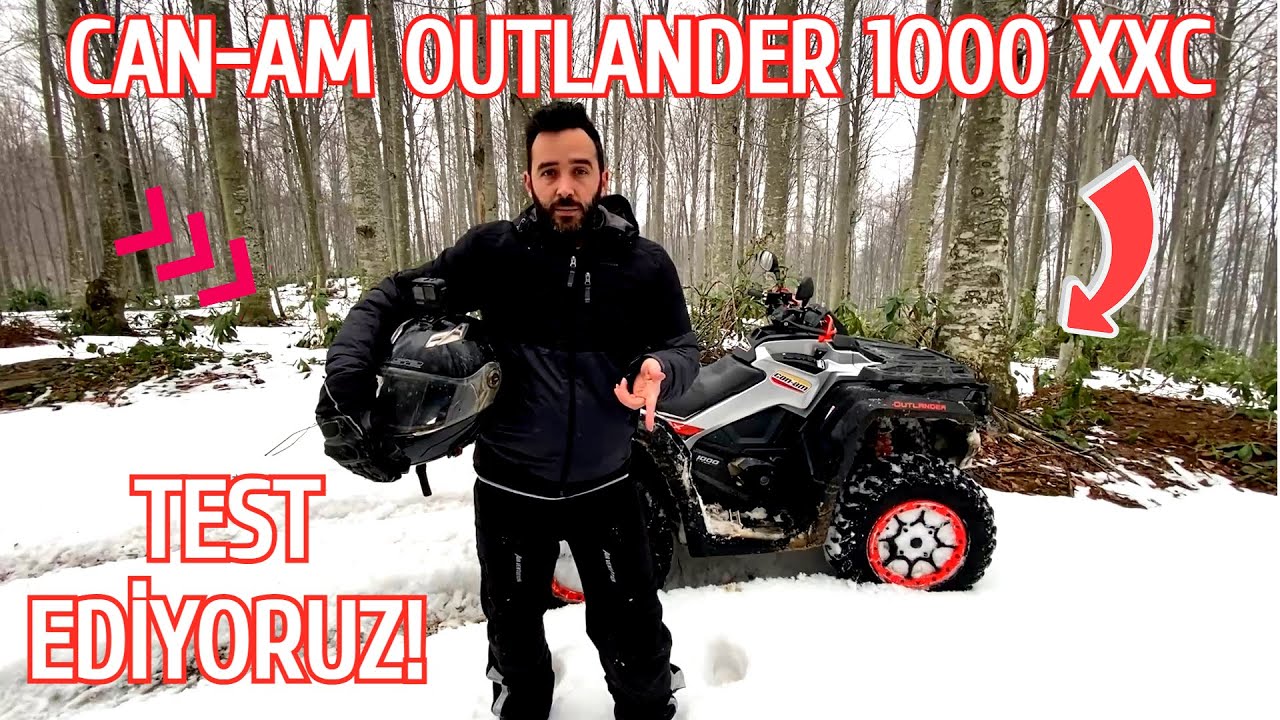 Can-am Outlander 1000 XXC Atv Nasıl? Testlerimizden Geçtimi? Atv Kar & Arazi Test ve inceleme