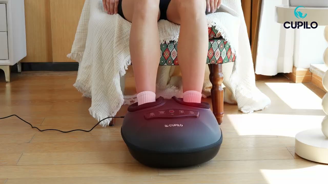 CPL 5555/CPL-5555RC | FSA Foot Massager with Heat and Remote - HSA Eligible