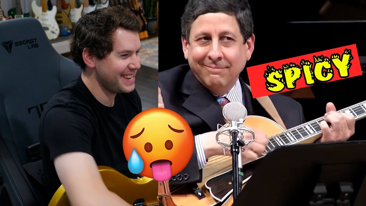 This is the spiciest guitar player ever