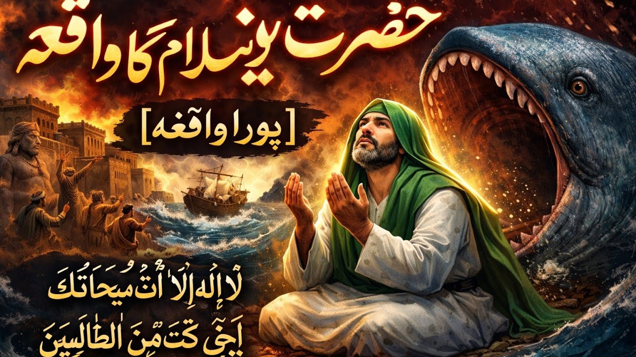 Hazrat Younis ka waqiya |Islamic status| Islamic video| Islamic waqiyat |Islamic stories