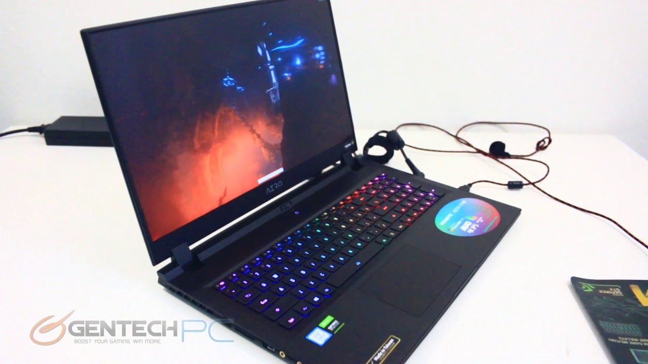 Gigabyte Aero 17 RGB HDR IPS 4K Laptop Review