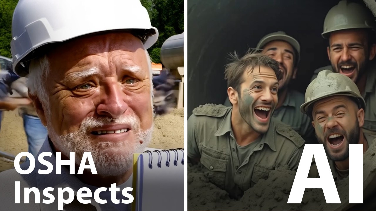 Unbelievably Organized! Inspector Amazed by AI Construction Site.