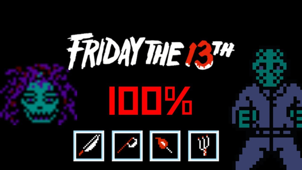 Friday The 13th NES | 100% Playthrough | All Weapons & Optional Bosses | No Camp Counsellor Deaths