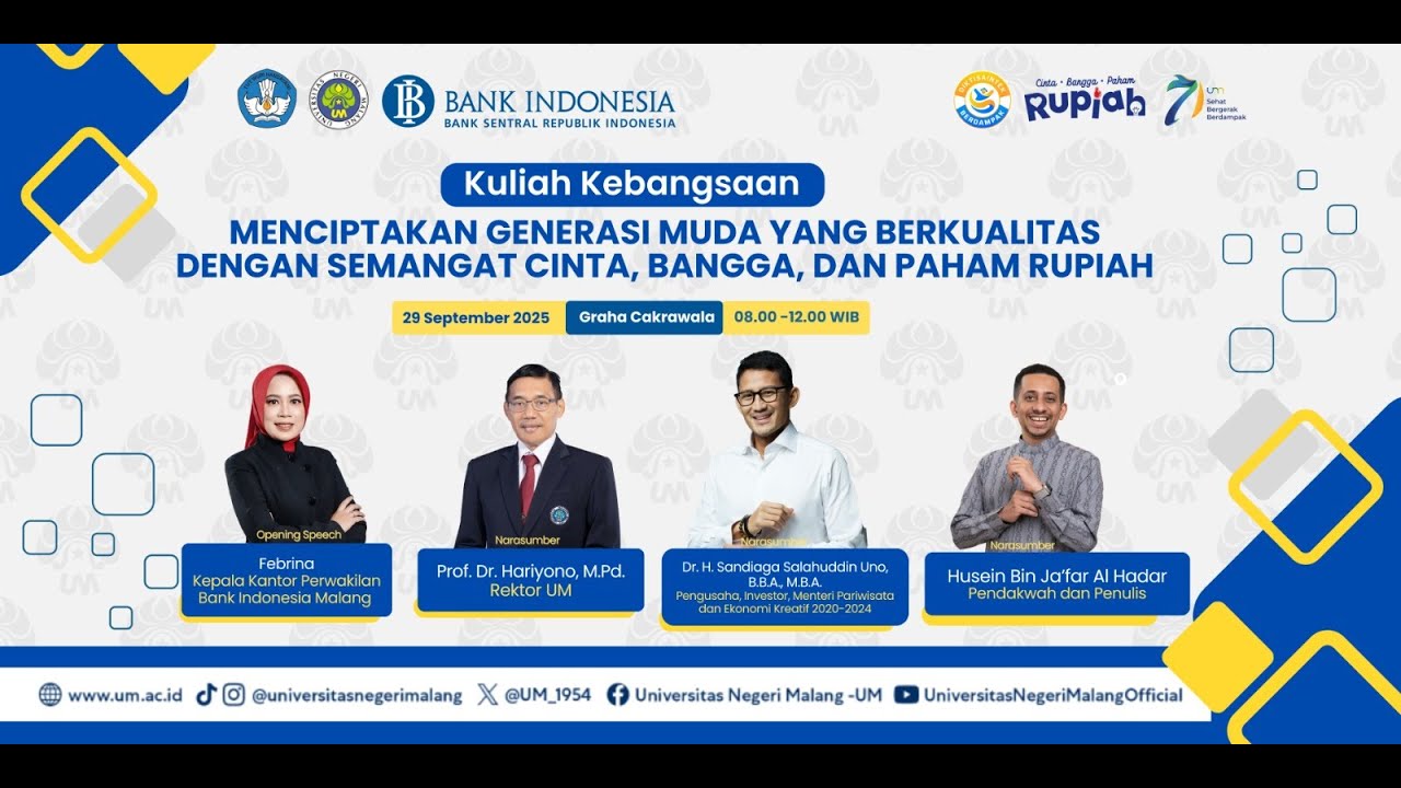 🔴LIVE - Kuliah Kebangsaan