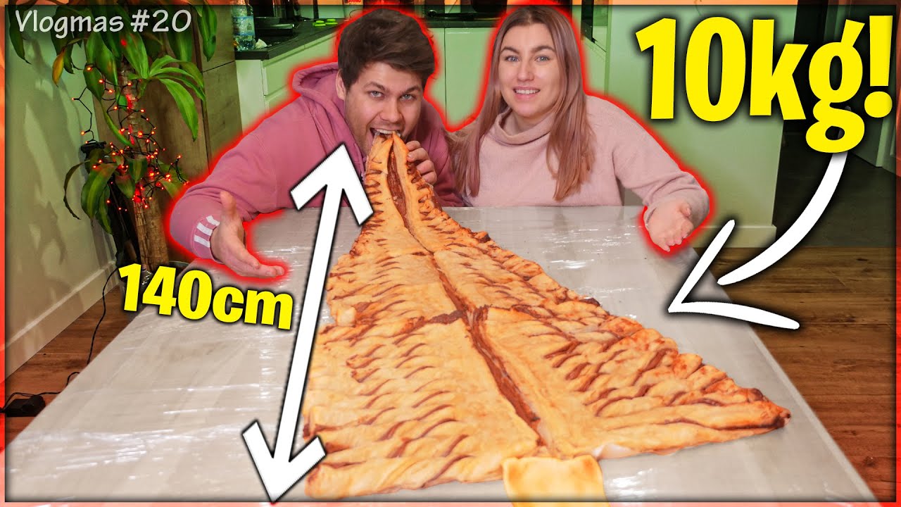 ZROBILIŚMY NAJWIĘKSZĄ CZEKOLADOWĄ CHOINKĘ NA ŚWIECIE! *5kg nutelli*