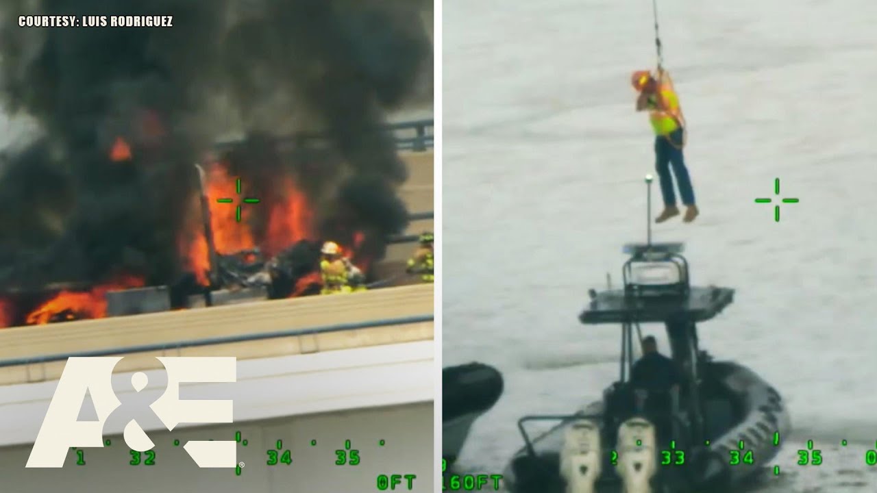 Rescue Cam: Construction Workers Rescued from Exploded Vehicle (S1) | A&E