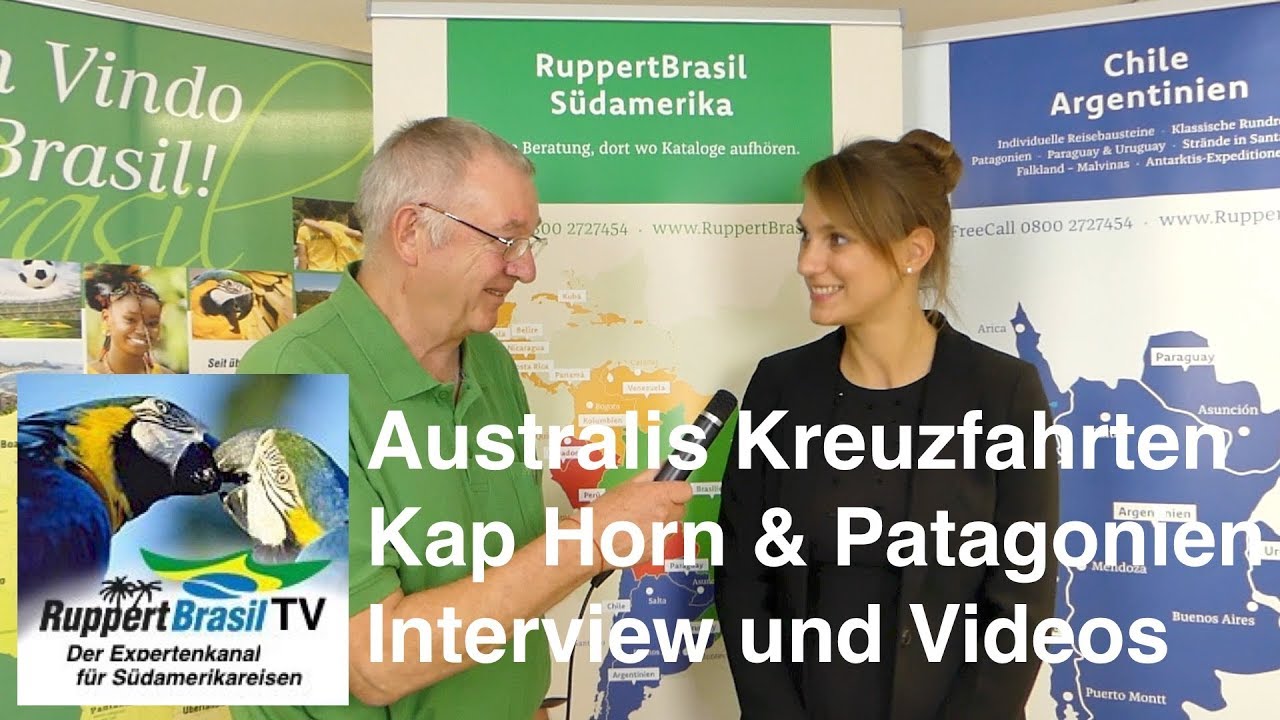 RuppertBrasil TV - Australis Kreuzfahrten Kap Horn & Patagonien