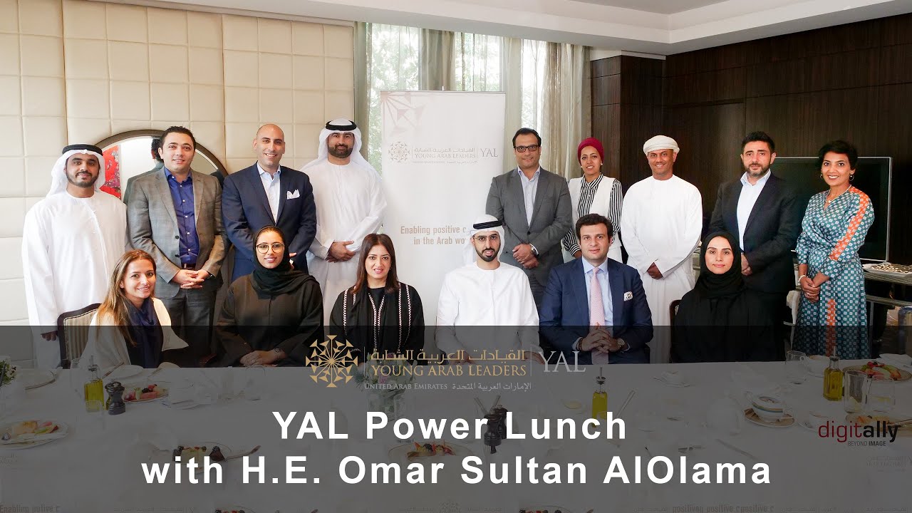 YAL Power Lunch with H.E. Omar Sultan AlOlama