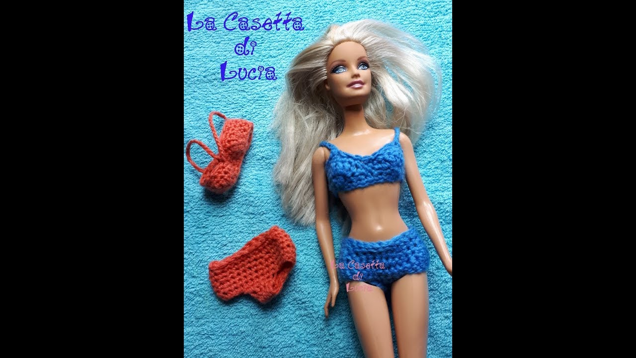 Costume Barbie Uncinetto Reggiseno