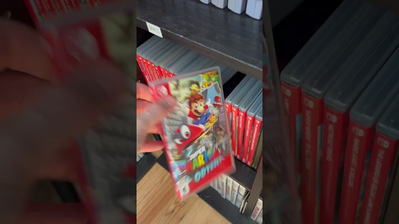 Как хранить игры Switch