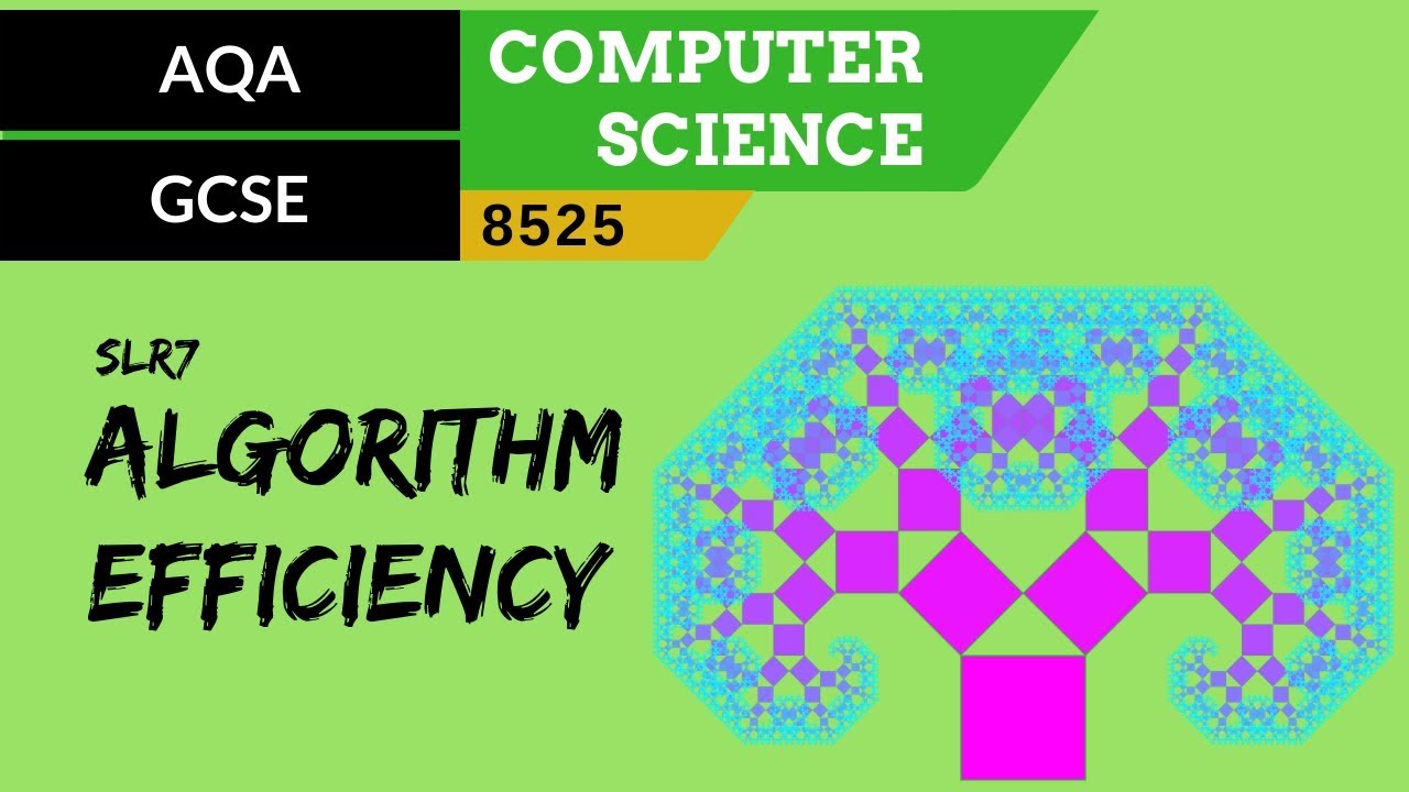 40. AQA GCSE (8525) SLR7 - 3.1 Algorithm efficiency