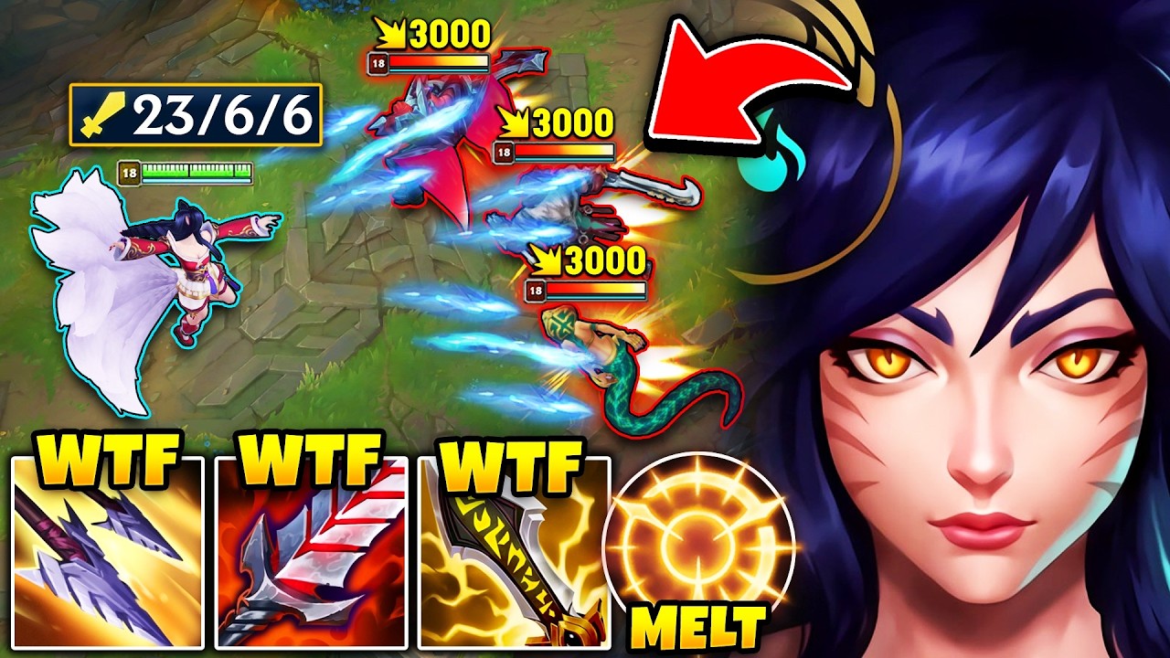 YOU'RE PLAYING AHRI WRONG!! SHE'S SECRETLY A BROKEN AD CHAMPION! (23 KILLS, HARD CARRY)