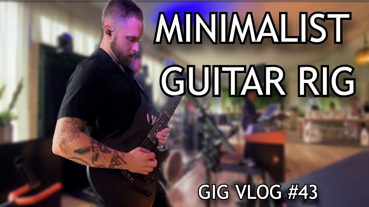 Я использовал минималистичную гитарную установку || Gig Vlog #43