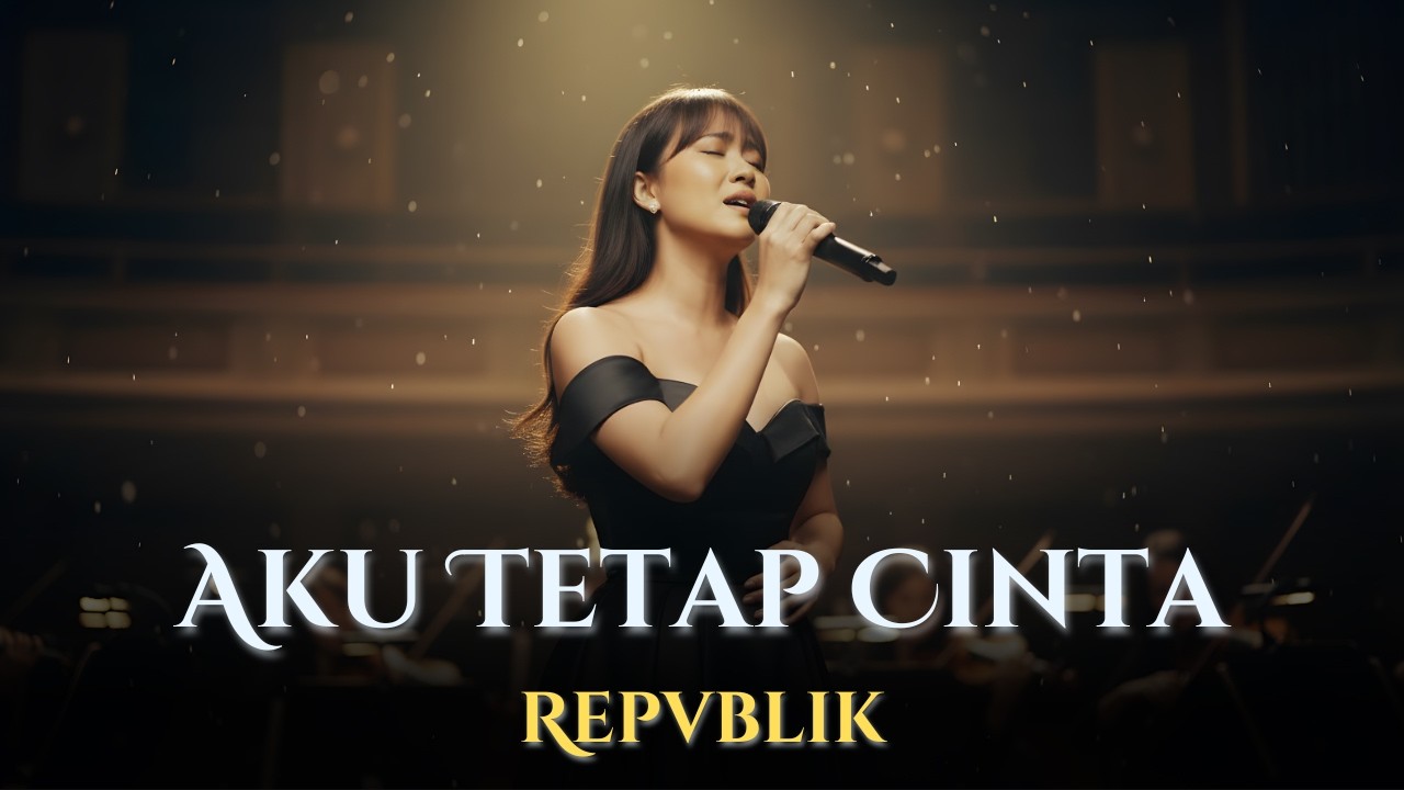 Aku Tetap Cinta - Repvblik Lirik Video (Cover Rock Orkestra 2025) Suara Bikin Baper