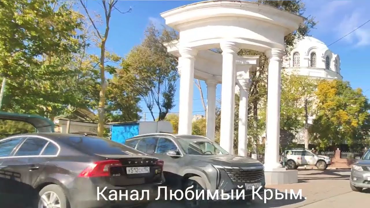 Евпатория, 2 ноября 2025 г. По улицам города на авто.
