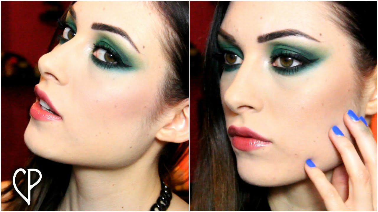 SMOKY EYES VERDE! (feat. Sleek Ultra Matte V2) | CherylPandemonium
