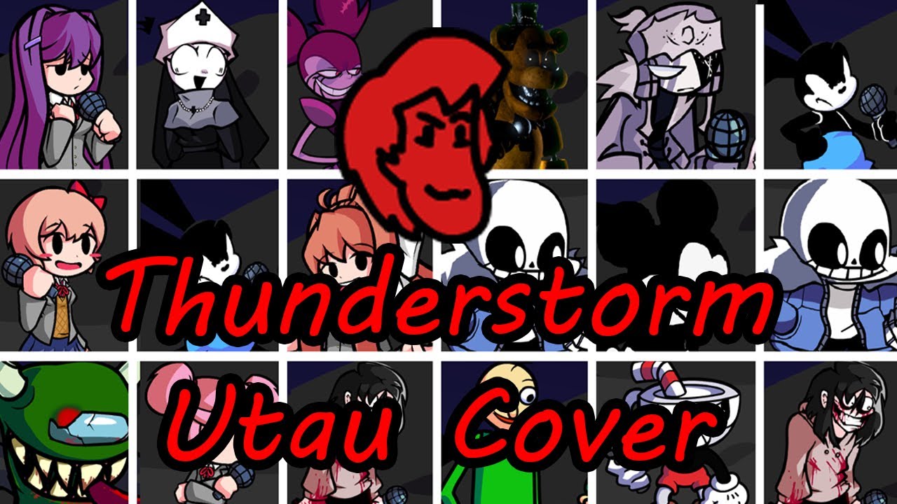 Thunderstorm but Every Turn a Different Character Sings (Thunderstorm Everyone Sings) - [UTAU Cover]