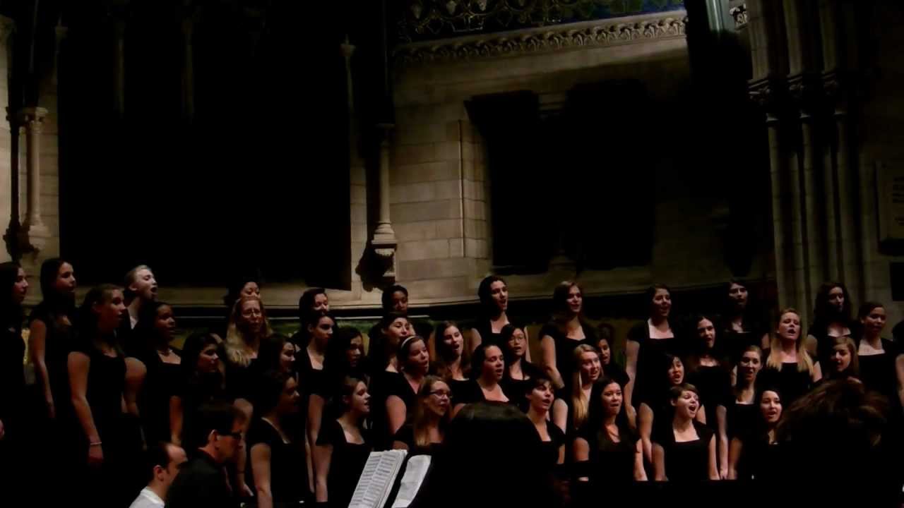 Cornell University Chorus - Song of Perfect Propriety (Carol Barnett)