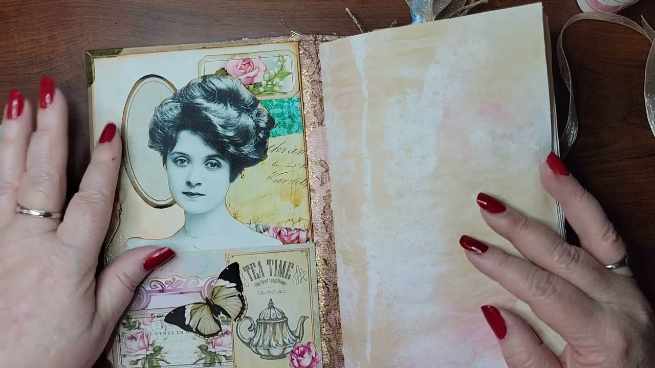 Two more tags and we are done! | Victorian Tea Time Journal Flip Thru