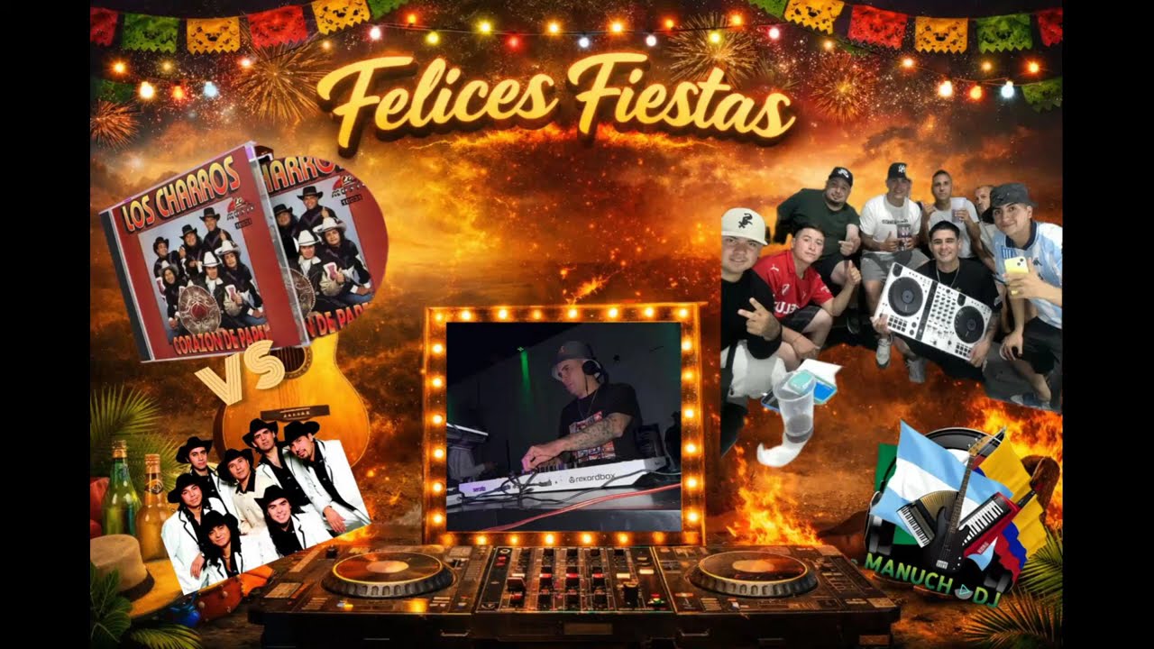 Set Manucho Dj Los Charros vs Los Forasteros. QueSeaCumbia #18