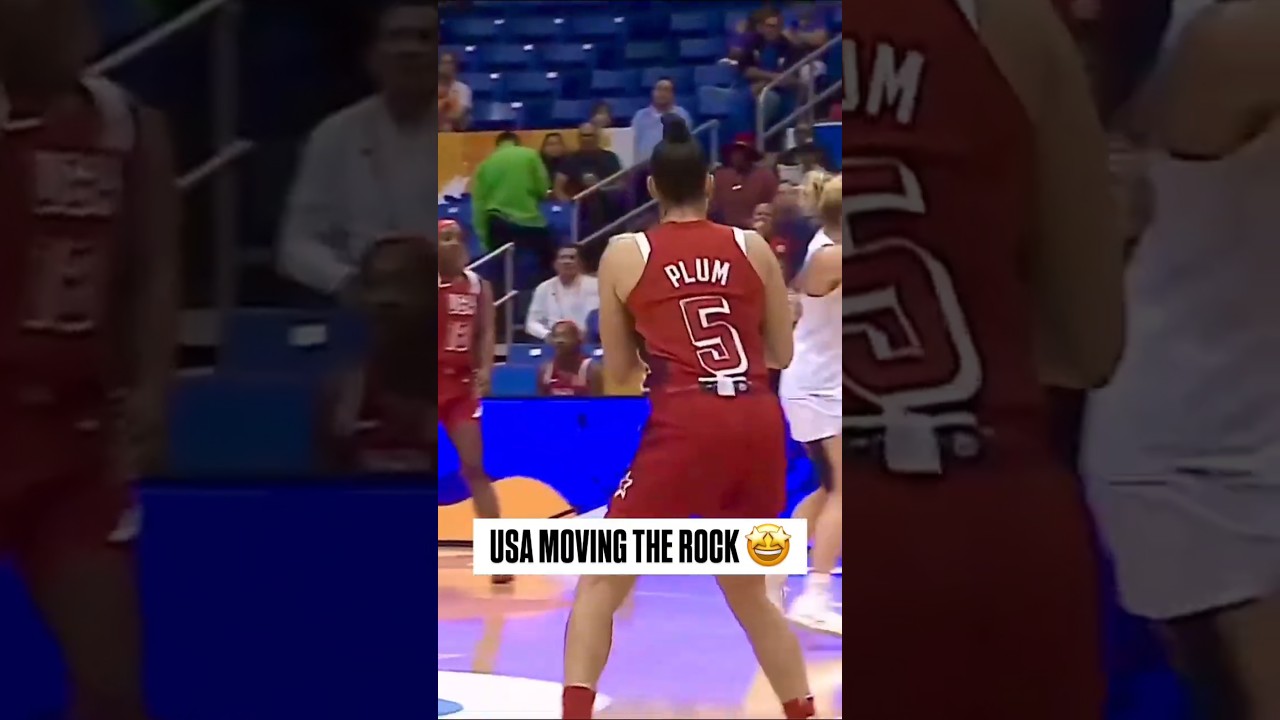 🔥 Келси Плам забивает 3 | Чемпионат мира по баскетболу среди женщин WNBA #шорты #шорты #баскетбол...