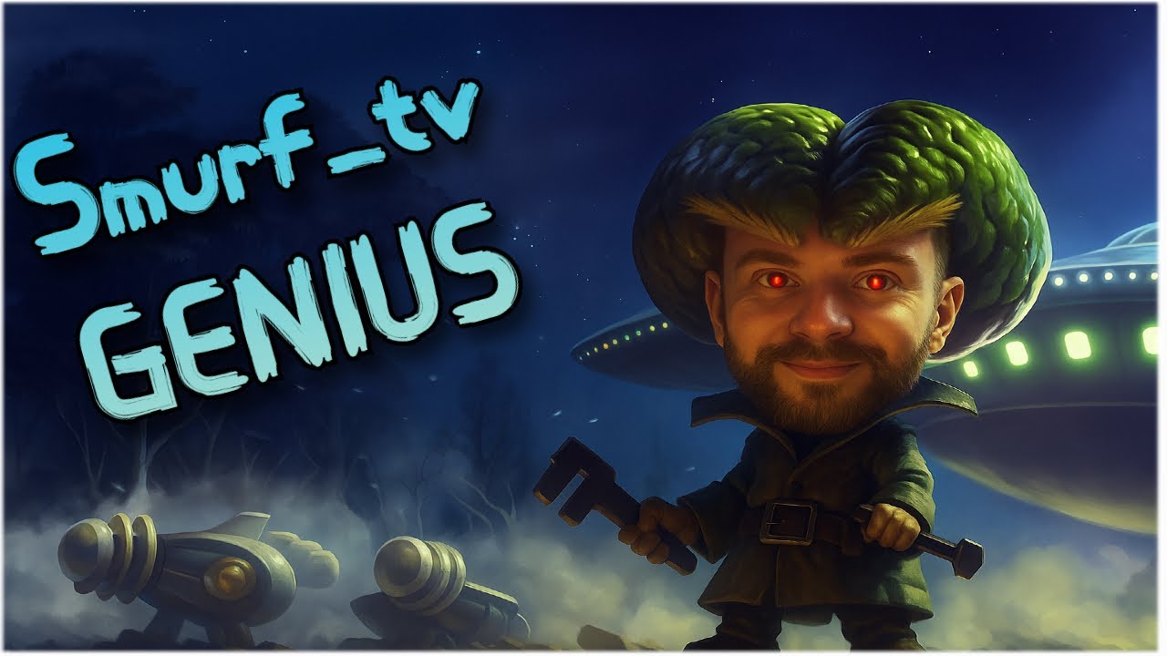 Smurf_tv Гений ! Смурф нарезка ! Лига Легенд