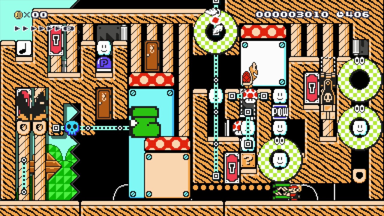 [Super Mario Maker Puzzle] Come Out And Play Puzzle by Ben10do