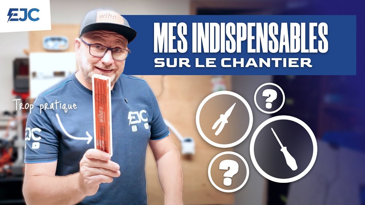 &Eacute;lectricien⚡️: voici mes indispensables (tu vas &ecirc;tre surpris du 3e) 👀