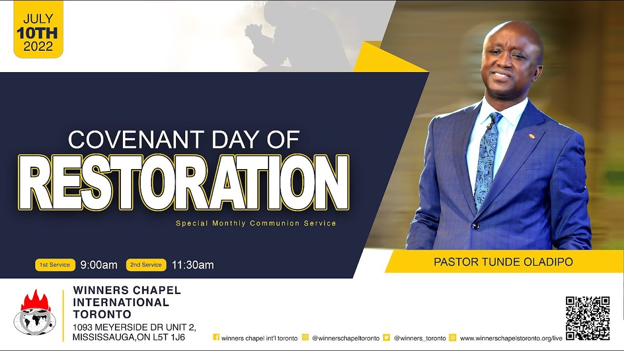 WCITO LIVE🔴: Covenant Day of Restoration | July 10th, 2022