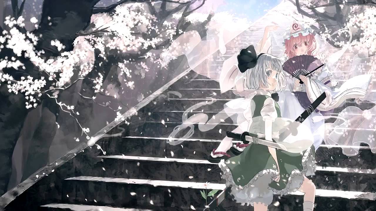 [Touhou Vocal] [Shinra-bansho] Sakura Kaze (spanish & english subtitles)