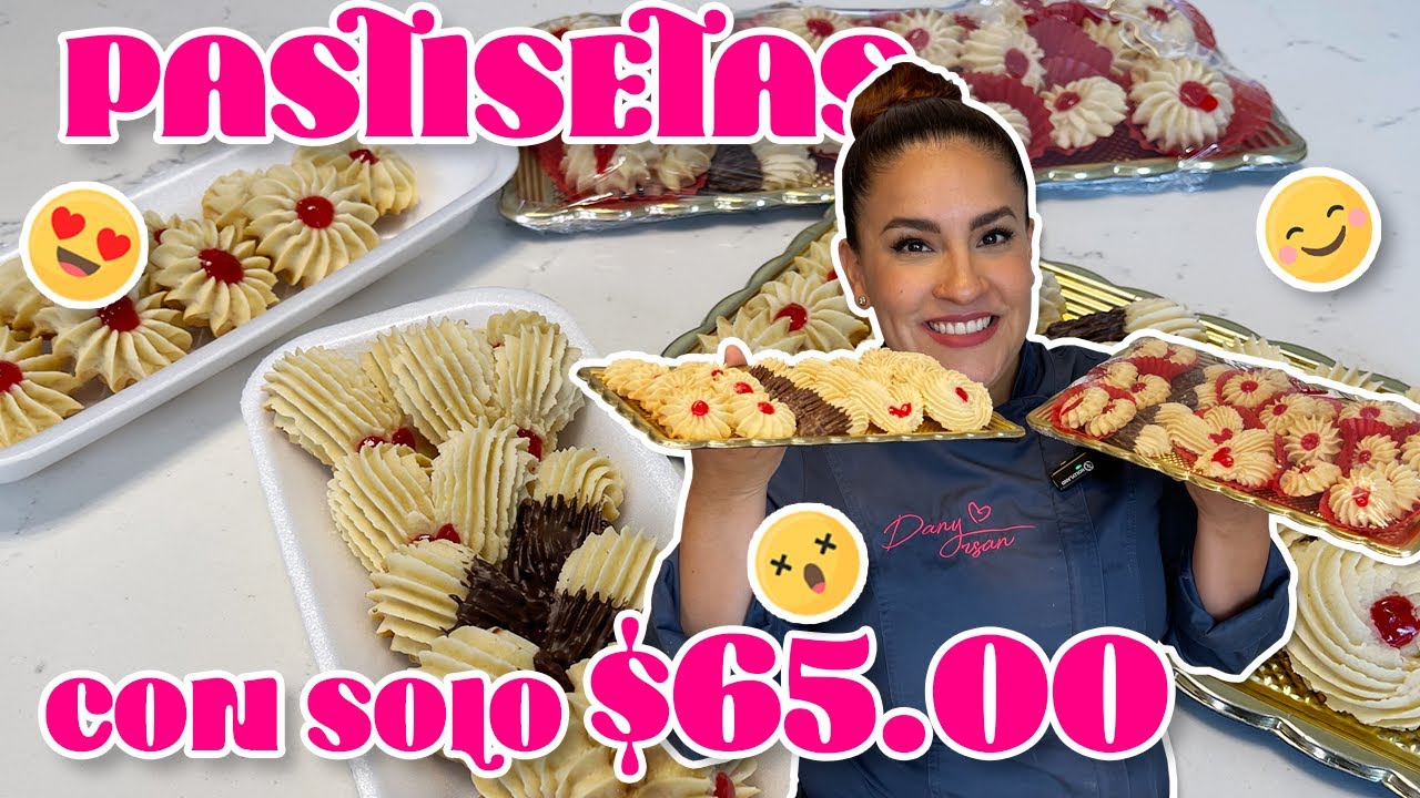PASTISETAS😍😍  Galletas de Mantequilla con solo $65.00 pesos🤑🤑✨✨