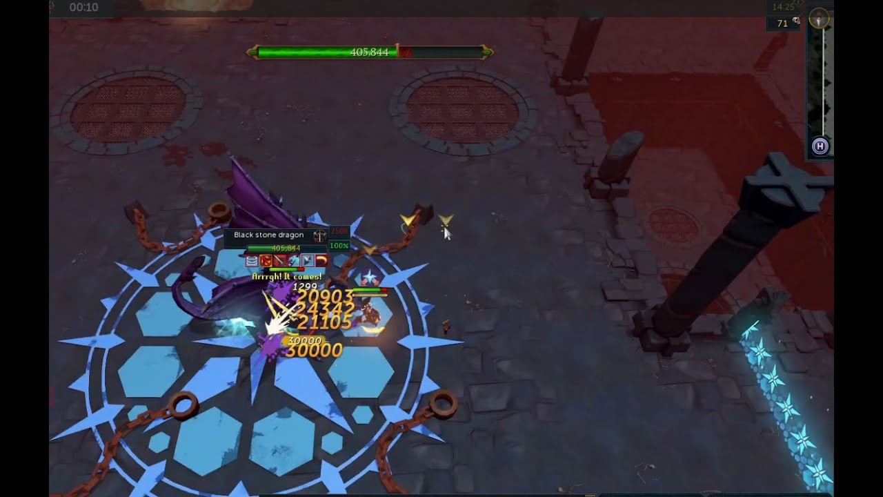 RS3 Melee CA adventures Black Stone Dragon ED2: GM timer