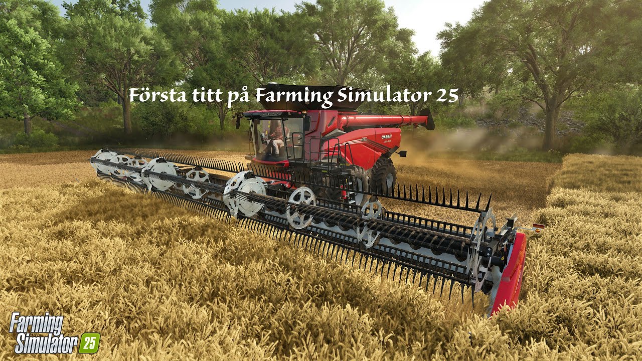 Första titt på Farming Simulation 25