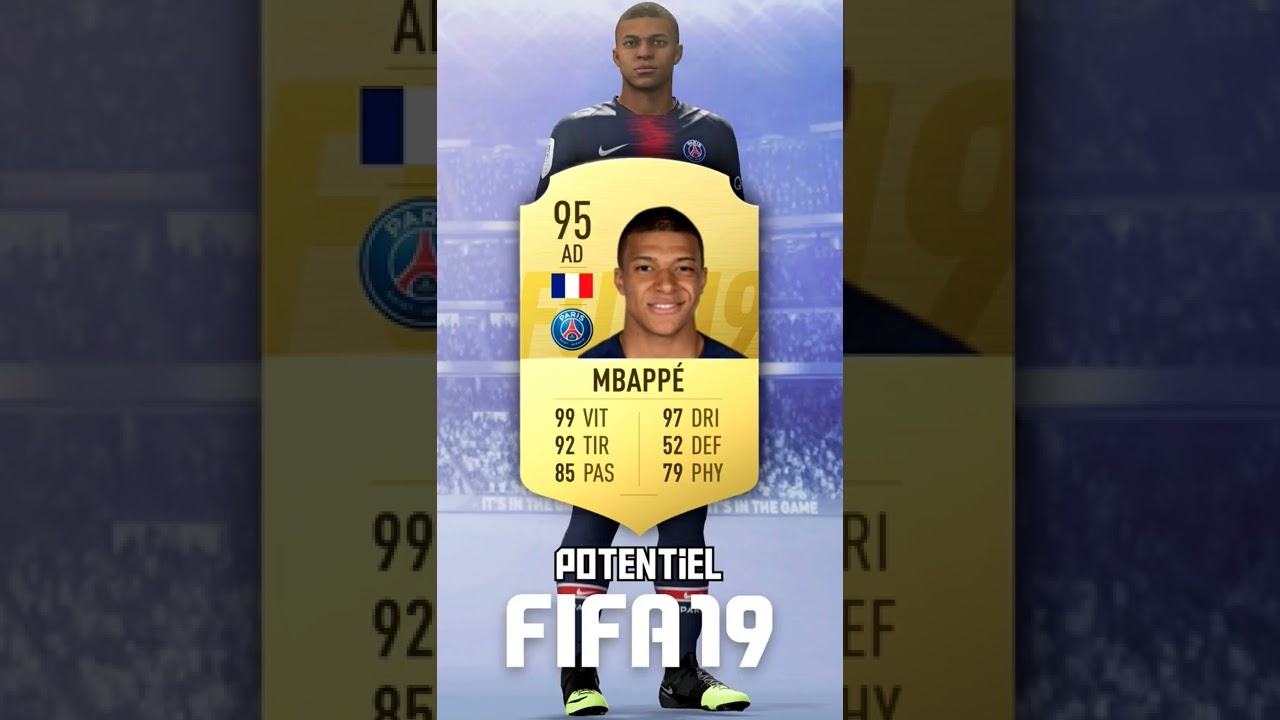 L'&eacute;volution incroyable de Kyllian Mbapp&eacute; sur le mode carri&egrave;re de FIFA !! (FIFA 16 - FIFA 23 )