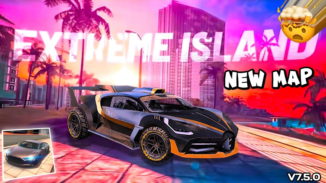 НОВОЕ обновление карты Extreme Island! 🤯| Большое обновление карты! | Extreme Car Driving Simulat...