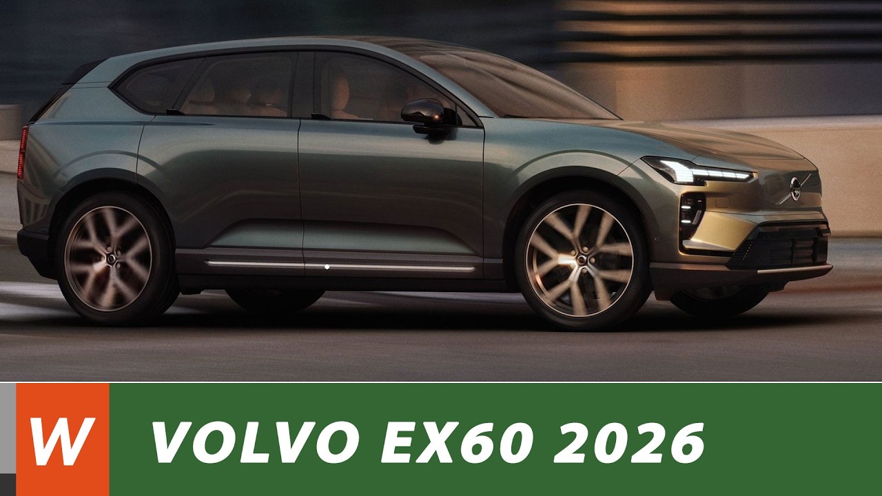 VOLVO EX60 2026 : les premières infos