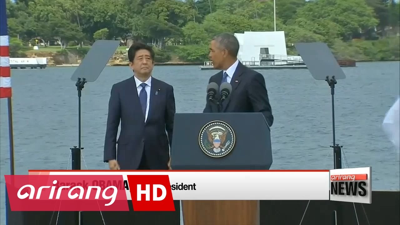 Japanese PM Shinzo Abe makes historic visit to Pearl Harbor