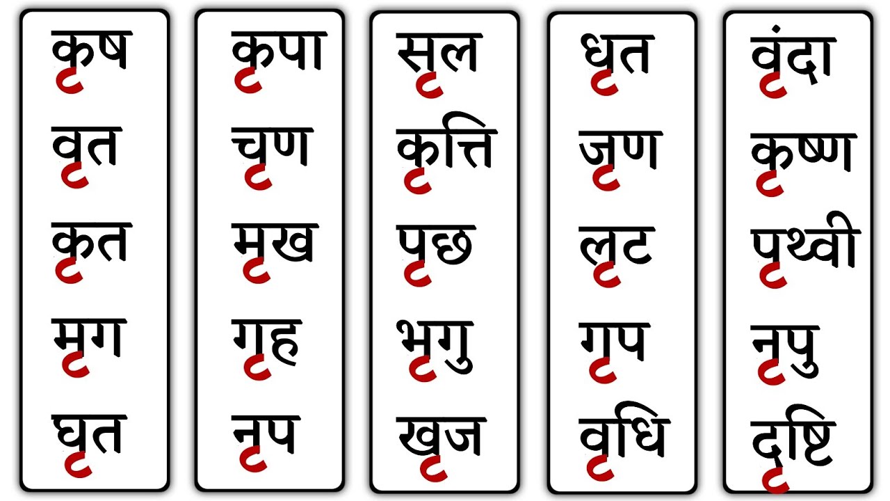 हिंदी पढ़ना कैसे सीखे | Hindi padhna kaise sikhe l Hindi for beginner | Ri Ki Matra Wale shabd |