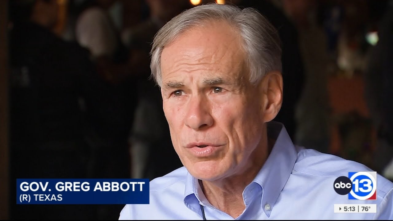 Governor Abbott meets in Harris County, speaks on school walkouts on first day of early voting